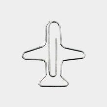 Załaduj obraz do przeglądarki galerii, Spinacze Midori D-Clips Nano Samolot