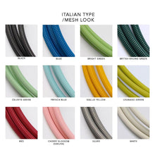 Załaduj obraz do przeglądarki galerii, Pancerz hamulca – Vintage Italian Mesh Style Brake Cable Housing