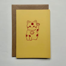 Załaduj obraz do przeglądarki galerii, Kartka Manekineko