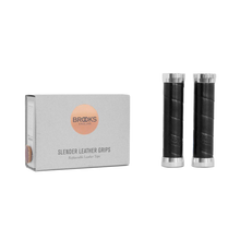 Załaduj obraz do przeglądarki galerii, Chwyty Slender Leather 130/130 mm